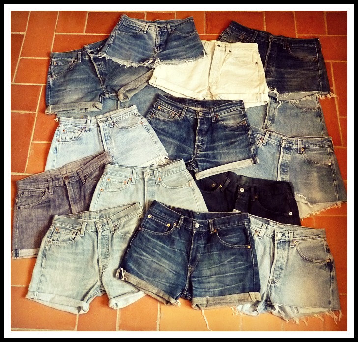 levis shorts collection