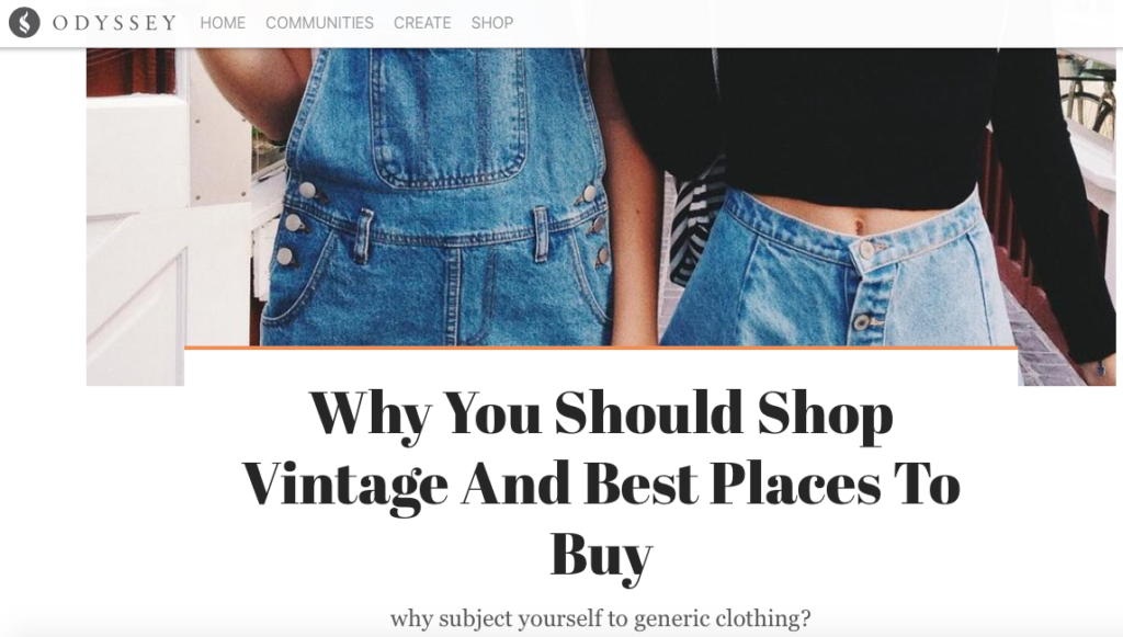 Top 5 Websites For The Best Vintage Clothes
