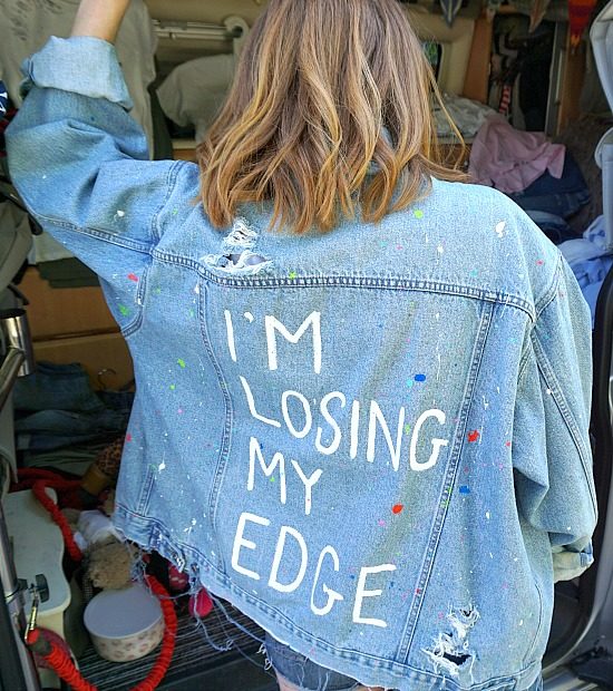 losing my edge custom denim jacket me 2