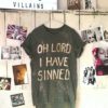 upcycled t-shirt sinner 1