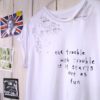 upcycled t-shirt trouble 5