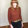 40s vintage russet knitted sweater 4