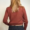 40s vintage russet knitted sweater 6