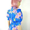 70s vintage bold floral maxi dress 3