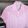 80s vintage blouse baby pink 11